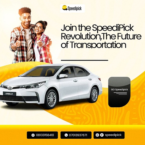 Join the SpeediPick Revolution, the future of transportation